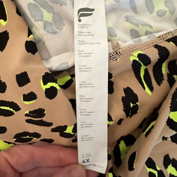 Fabletics Plus Size Define Powerhold Ultra High-Waisted Leggings Size 4X - Picture 4 of 4